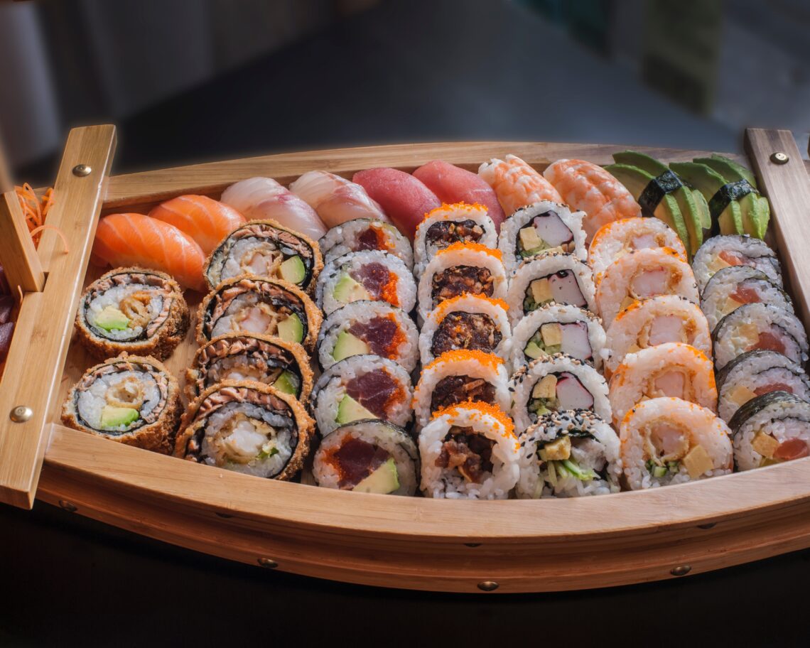 comida japonesa sushi no novo shopping ribeirão preto