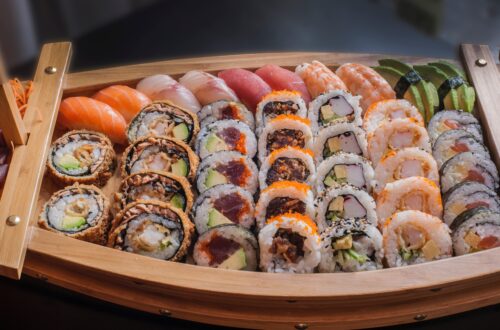 comida japonesa sushi no novo shopping ribeirão preto